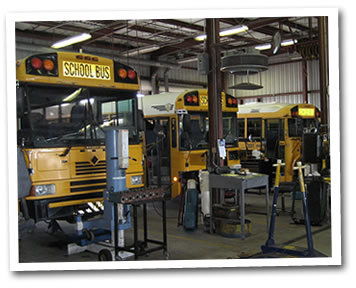school bus engine maintainance